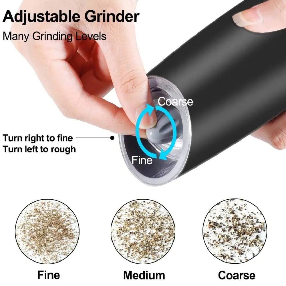 WonderKitchen™ Pepper Grinder with Gravity Sensor